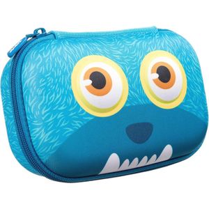 Leuke Blauwe Pennenbak voor Kinderen | Ruim Etui voor School | Organizer voor Potloden | Duurzame en Wasbare Pennenzak