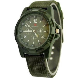 Swiss Army Horloge Groen | Nylon | Ø 40 mm | Fashion Favorite