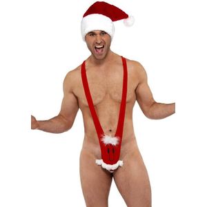 Grappig kerstmanpak voor mannen - Verkleedkleding - One size