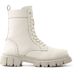 Lazamani Dames Veterboots 53.592 Off-white