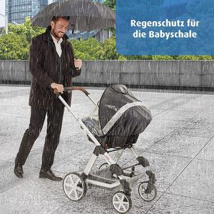 Regenscherm voor Kinderwagen - Rain Cover for Pram