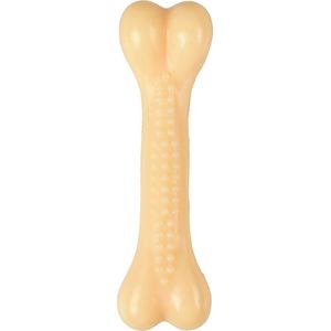 Flamingo - Hondenspeelgoed Nylon Boney Been Vanille - Crème - 28 x 7.5 x 7 cm