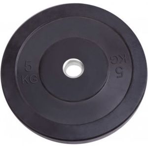 PH Fitness Bumper Plates 5KG Set - Olympische Halterschijven van Rubber - 50 mm - 2 STUKS