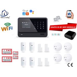 Home-Locking senioren draadloos smart alarmsysteem wifi,gprs,sms AC05-17zw