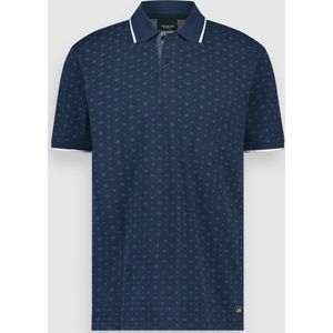 Twinlife Heren Viktor - Polo's - Wasbaar - Ademend - Blauw - 2XL