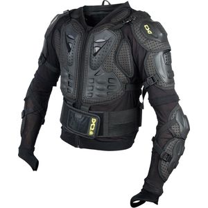TSG Trailfox Backbone Protector Jacket, zwart Maat S
