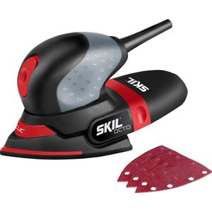 Skil 7207AA Multischuurmachine - Octo - 100 Watt - Met 3 schuurbladen