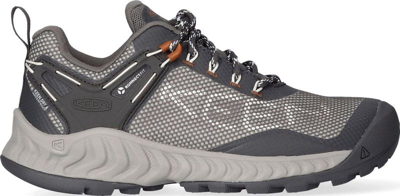 Keen - NXIS EVO Dames Wandelschoenen Steel Grey/Keen Maple - Maat 42