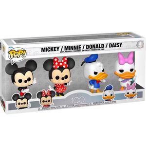 Pop 4-Pack: Mickey/Minnie/Donald/Daisy - Funko Pop