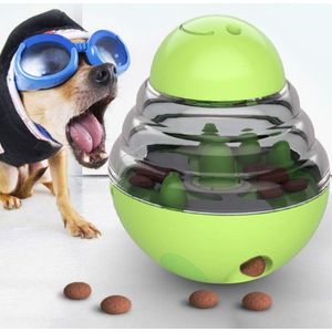 Tumbler Honden Snack en Voerbal - Honden Speelgoed - Intelligentie - Voerverdeler Hond - Slow Feeder - Groen