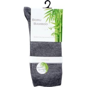 Boru Bamboo sokken maat 35-38, licht grijs