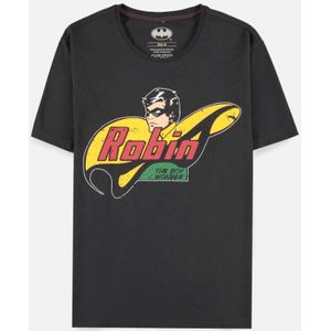 DC Comics Batman - Robin - Graphic Heren T-shirt - L - Zwart