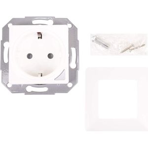 Slim inbouw stopcontact | bedienbaar via wifi / app | 230v | max 10 amp | Werkt samen met andere automatiseringen