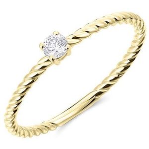 Gisser Jewels Goud Ring Goud VGR033 - VGR033-60 - Sieraad - 14 Karaat Goud