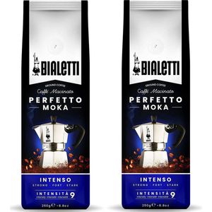 Bialetti Napoli gemalen koffie - 2 x 250 gram