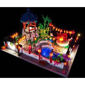 Light My Bricks - Geschikt voor LEGO Spring Lantern Festival - 80107 Verlichtings Set