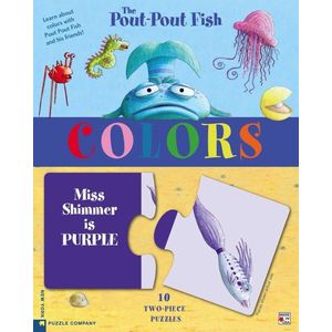 Pout Pout fish - Ten Two Piece puzzle - Colors - 0819844017484