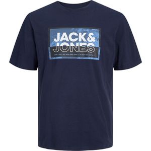 JACK&JONES JCOLOGAN TEE SS CREW NECK SS24 LN Heren T-shirt - Maat XS