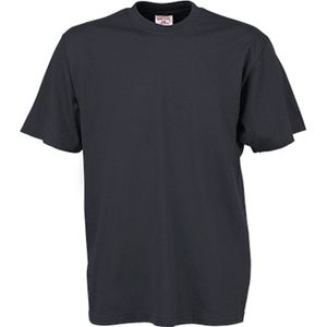 Men´s Sof T-shirt met korte mouwen Dark Grey - 5XL