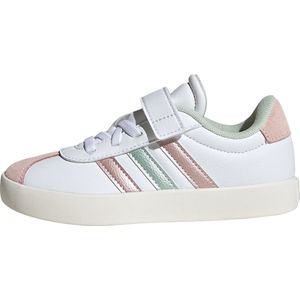 adidas Sportswear VL Court 3.0 Skateboardschoenen Kids - Kinderen - Wit- 33 1/2