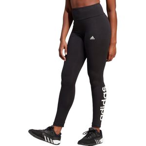 adidas Sportswear ESSENTIALS HIGH-WAISTED LOGO LEGGING - Dames - Zwart- XS