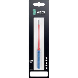 Wera Kraftform Kompakt VDE 64 i 2,5 x 157 mm TIE SB Elektronica Inbus Verwisselbare kling 2.5 mm
