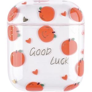 AirPods Case ""Goodluck Apple"" - Airpods hoesje - Airpods case - Beschermhoes voor AirPods 1/2