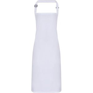 Schort/Tuniek/Werkblouse Unisex One Size Premier White 100% Polyester