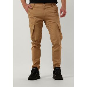 Calvin Klein Skinny Washed Cargo Pant Broeken Heren - Camel - Maat 36