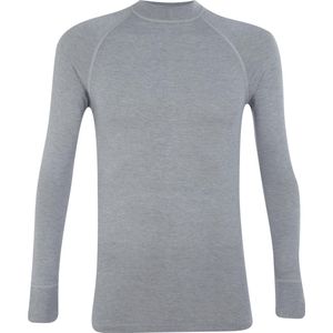 RJ Bodywear - thermo T-shirt lange mouw - grijs -  Maat XXL
