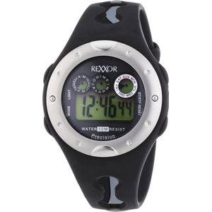Rexxor 239-6068-44 Horloge - Rubber - Zwart - Ø 41.4 mm
