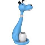 LED Kinder Nachtlamp - Tafellamp - Hond - Aanpasbare Kleur - Blauw - Touch - Dimbaar