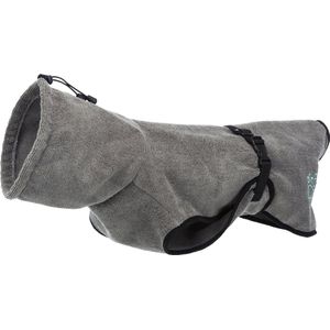 Trixie badjas hond badstof grijs (50 CM)