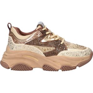 Steve Madden JPrivy meisjes sneaker - Bruin multi - Maat 35