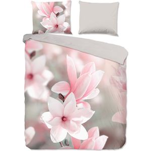 Good Morning Dekbedovertrek ""magnolia bloemen"" - Multi - (140x200/220 cm) - Katoen