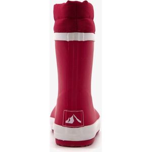 Mountain Peak kinder regenlaarzen - Rood - 100% stof- en waterdicht - Maat 34