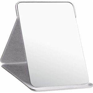Opvouwbare make-upspiegel reisspiegel multifunctioneel - HD-make-up perfect voor thuis en onderweg (wit)