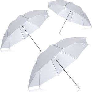 Neewer® - 33-Inch Studioverlichting Reflecterende flits - Zachte paraplu (3 stuks)