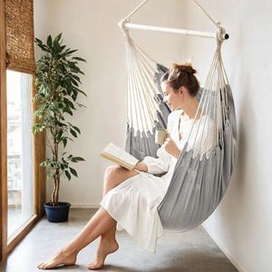 Hangstoel - Met 2 Kussens - Metalen Ketting – Relaxstoel