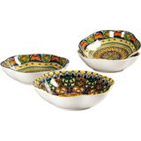 Keramische kommen Set van 4 - Dessert Bowl voor Muesli, Salade, Soep, Cornflakes