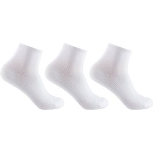 Sportsokken - Wit - 3 paar - maat 41-44.5 - Vitility High Comfort - sokken - wandelsokken