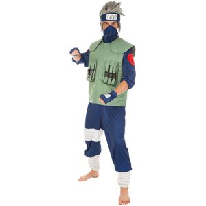 CHAKS - Naruto Kakashi Hatake kostuum voor mannen - Large