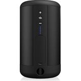 Wuff Speakers - Draadloze Bluetooth Speaker Met Powerbank Functie - 12 uur Batterij - Waterproof - Indoor & Outdoor - Zwart