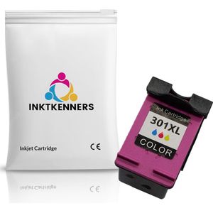 Inktcartridges Kleur Geschikt voor HP 301 / 301XL | Geschikt voor HP Officejet 2620, 4630, Envy 4500, 4504, 5530, Deskjet 3050, 3055, 3000, 2540, 2050, 1510, 1050, 1010, 1000 (301XL) - Inkt - cartridge - patroon - inktpatroon - Tri-color