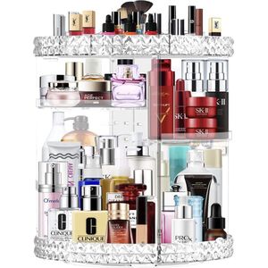 Make-up Organizer - 360 ° Draaibaar - Decoratie voor kamer - Parfum Organizer - Make-up lades