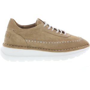 Shabbies Amsterdam Lace-up Shoe Santi Run Light Cognac - Maat 36