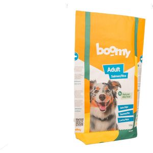Boomy Food - Koudgeperste hondenbrokken - Adult - Zalm/rijst - 12kg