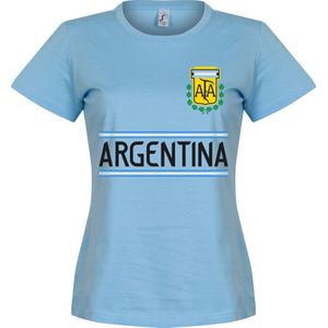 Argentinië Dames Team T-Shirt - Lichtblauw - XXL