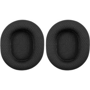 Zwarte Mesh-Hoofdtelefoonafdekking Compatibel Met SteelSeries Arctis 1/3/5/7/7P/9X/Pro - Vervangende Oorkussens