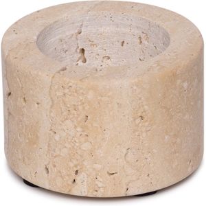 MOOISA - Travertine waxinelichthouder S Ø6x4cm